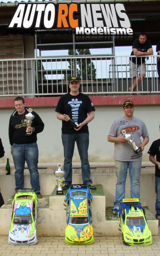 3ème CF Piste 1/5 Elite, National, F1 à Longvic au club mrcl. Victoire de Mathieu Brière en Elite, puis de Jérémy Hervouet en F1 et de Jason Legendre en National.