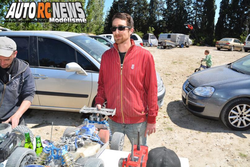 Rassemblement de voitures radiocommandées TT 1/5ème thermiques au MMRC (morières models radio commande) de Morières les Avignon, du jeudi 1er mai au dimanche 4 mai 2014.