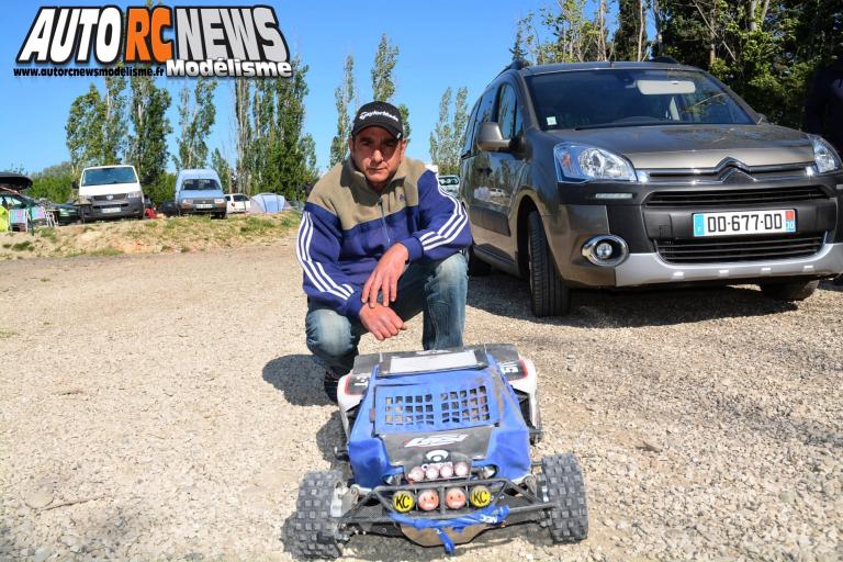 Rassemblement de voitures radiocommandées TT 1/5ème thermiques au MMRC (morières models radio commande) de Morières les Avignon, du jeudi 1er mai au dimanche 4 mai 2014.