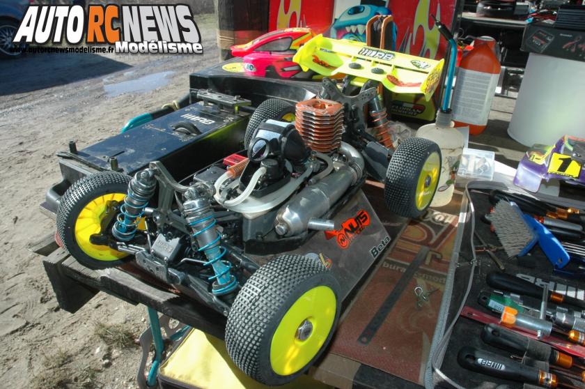 1ère manche du championnat de france TT 1/8ème Le Teich organisée par le micro racing club teichois les 22 et 23 mars 2014. reportage de la course