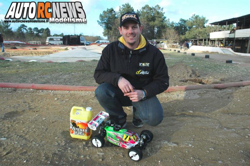 1ère manche du championnat de france TT 1/8ème Le Teich organisée par le micro racing club teichois les 22 et 23 mars 2014. reportage de la course