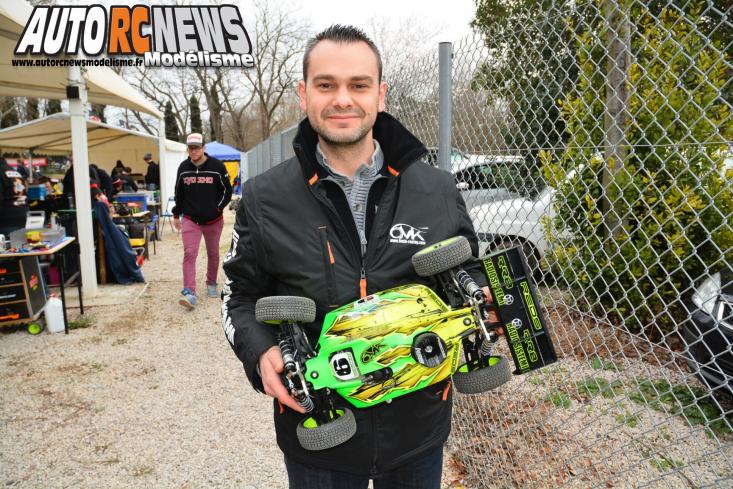 1ère manche du championnat de france TT 1/8ème Le Teich organisée par le micro racing club teichois les 22 et 23 mars 2014. reportage de la course
