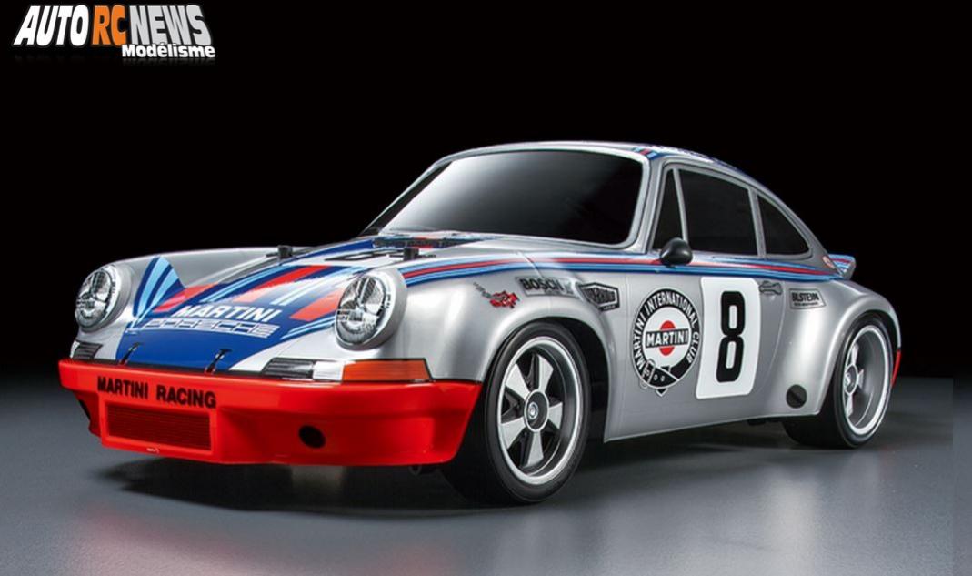 Tamiya Porsche 911 Carrera RSR. voiture radiocommandée électrique de modélisme de marque tamiya.