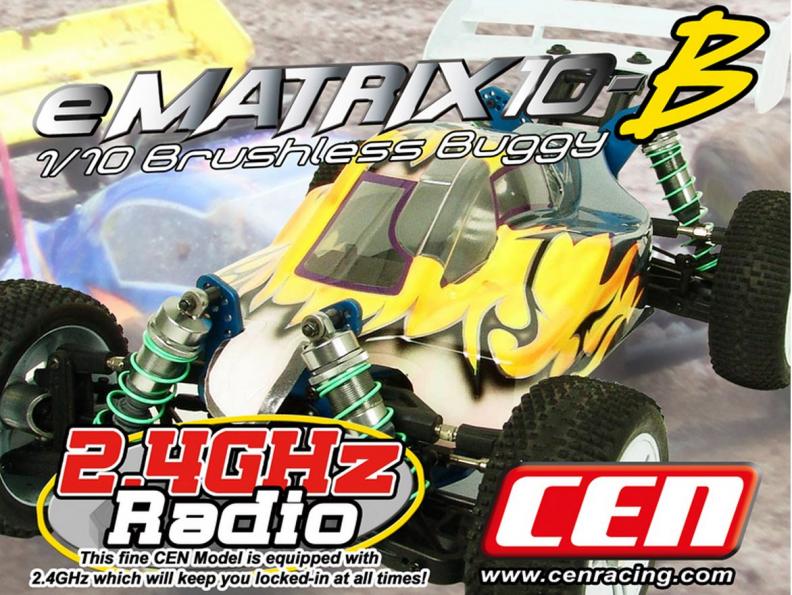 Cen eMatrix 10 Brushless. voiture brushless de modélisme radiocommandé Cen eMatrix 10 Brushless. voiture brushless de modélisme radiocommandé