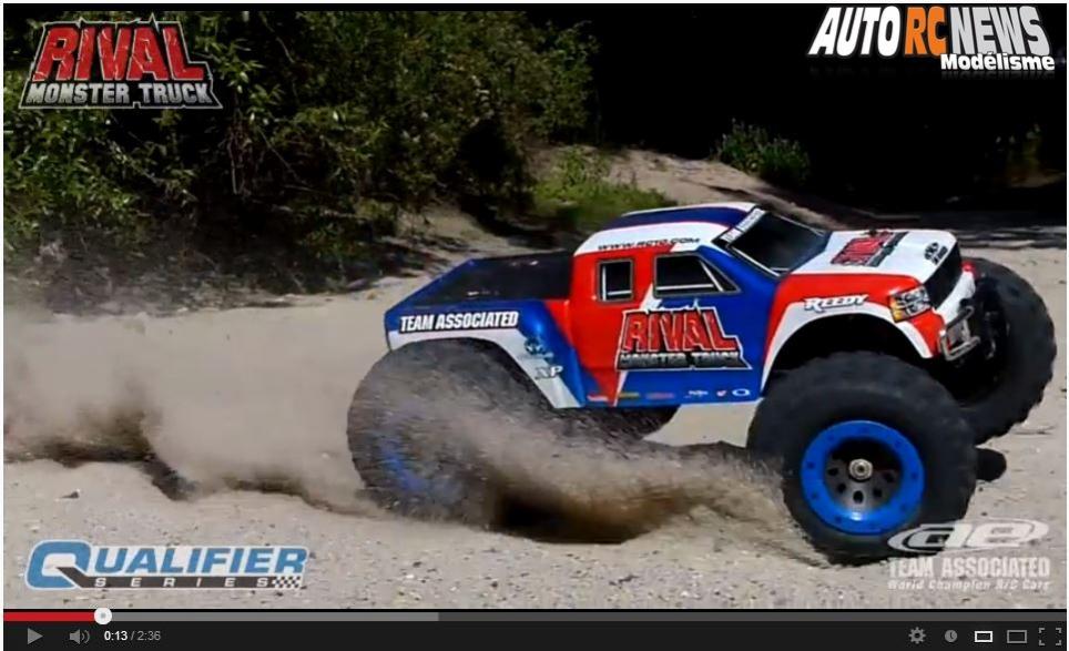 Associated Qualifier Series Rival Monster Truck nouveau monster truck associated rival électrique à l'échelle 1/8ème pour le modélisme auto radiocommandé. Associated Qualifier Series Rival Monster Truck nouveau monster truck associated rival électrique à l'échelle 1/8ème pour le modélisme auto radiocommandé.
