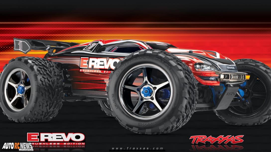 Comme l'indique clairement son intitulé, leTraxxas E-Revo 4x4 1/10 Brushless - Lipo - Telemétrie - 1/10ème électrique dispose d'une télémetrie embarquée à son bord.