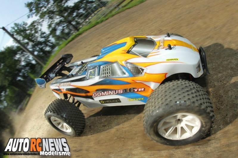 Le Fabricant Helion nous présente en avant première du salon de Nuremberg le nouveau Dominus 10 TR RTR. Un nouveau TT électrique brushless à l'échelle 1/10ème.
