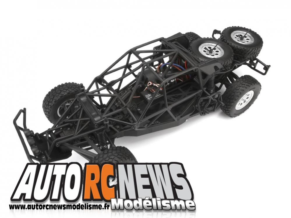 Chez HPI, le Coyote Desert Buggy RTR est également disponible dans la gamme des engins équipés d'un arceau cage.