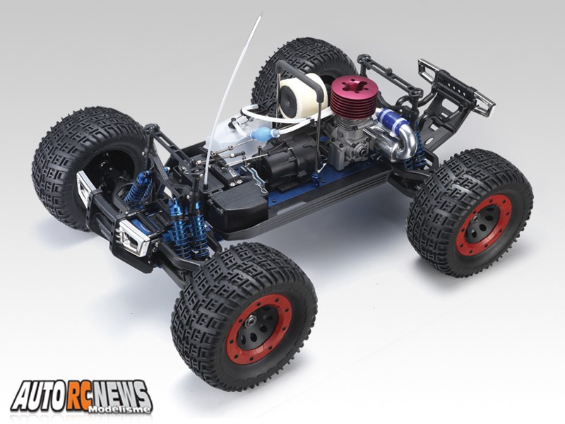 Thunder Tiger se livre à la surenchère permanente depuis l'apparition du tout premier MTA-4. Le furieux monster truck revient en effet sous une nouvelle dénomination baptisée MTA-4 Sledge Hammer S50 SE encore plus bestiale, avec un moteur de 8 cm3 !